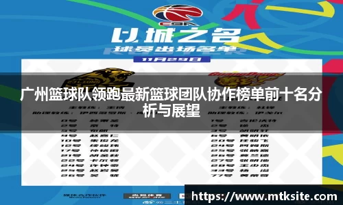 广州篮球队领跑最新篮球团队协作榜单前十名分析与展望